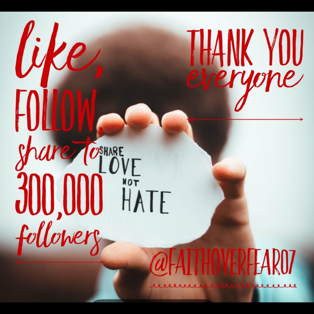 LIKE, FOLLOW AND SHARE. FOLLOW ME TO 475,000 FOLLOWERS - Picture 16 of 17